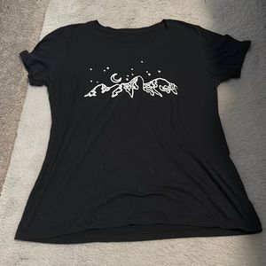 Black and White Art Tee